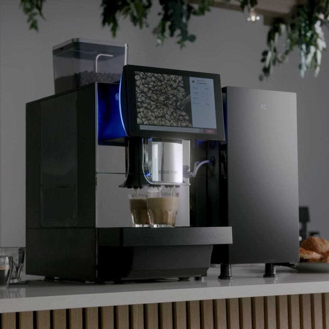 Bestir - BM 80/100 Fresh Milk Bean To Cup Coffee Machine