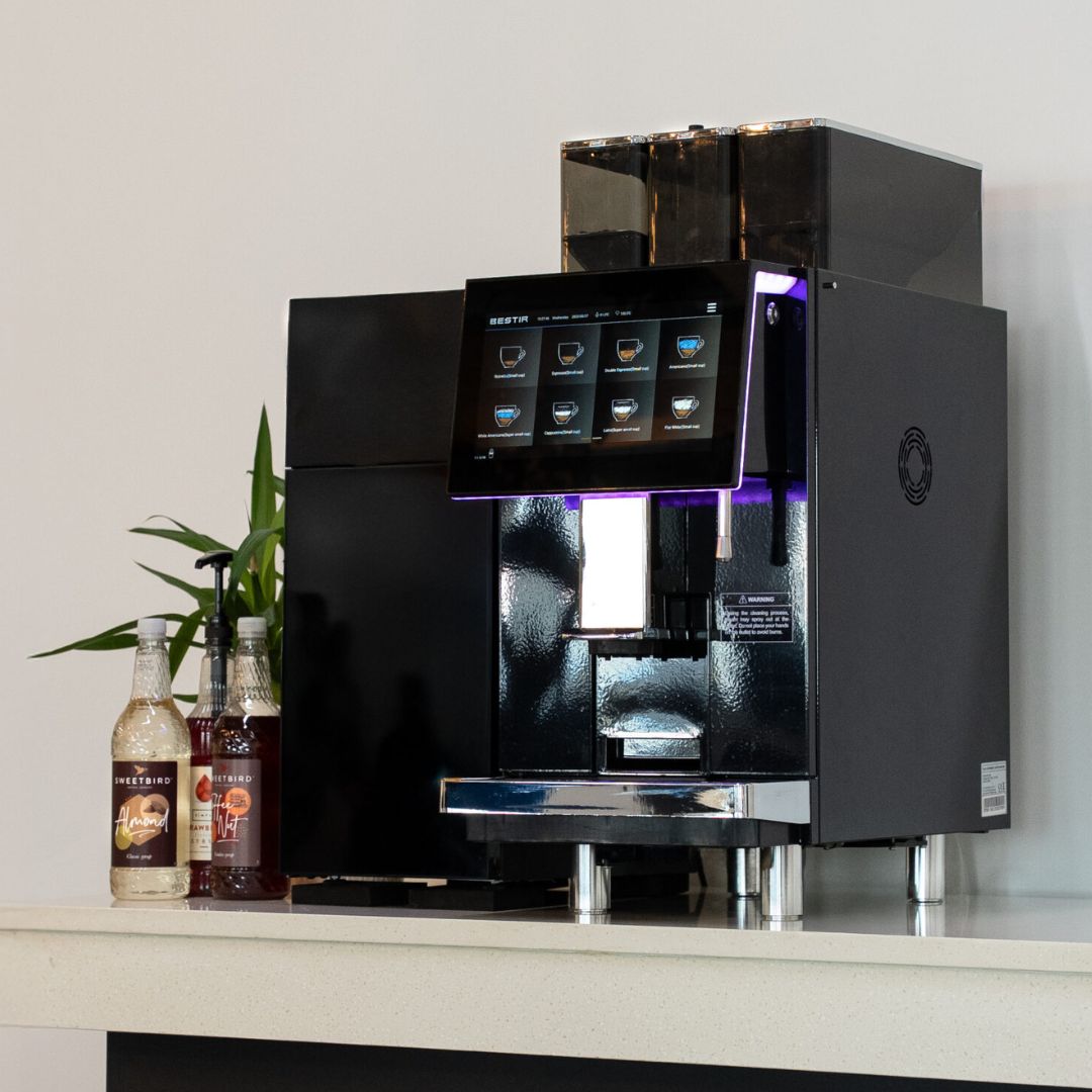 Bestir - BMC300 Dual Hopper Fresh Milk Bean To Cup Coffee Machine