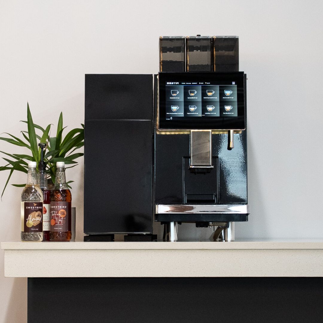 Bestir - BMC300 Dual Hopper Fresh Milk Bean To Cup Coffee Machine