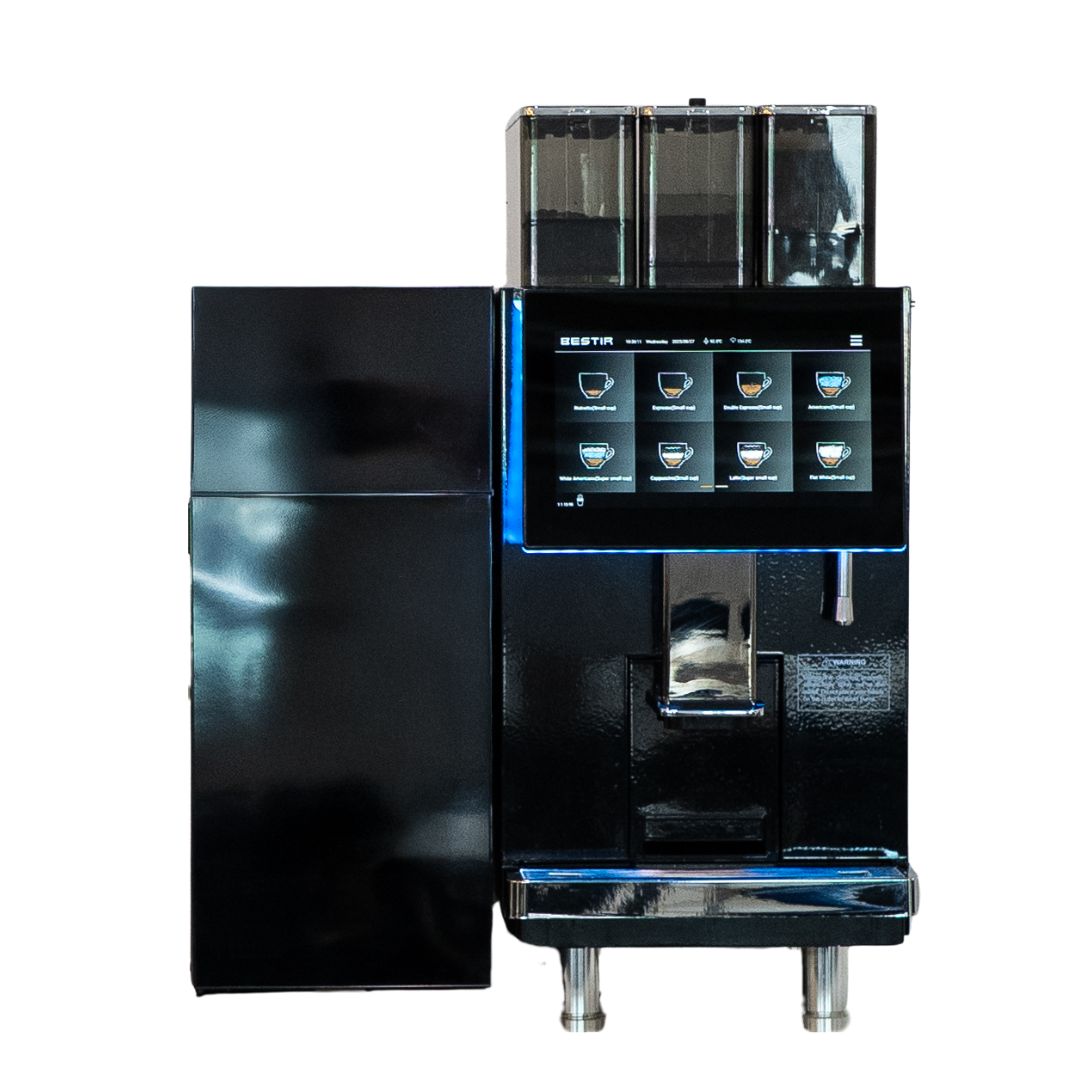 Bestir - BMC300 Dual Hopper Fresh Milk Bean To Cup Coffee Machine