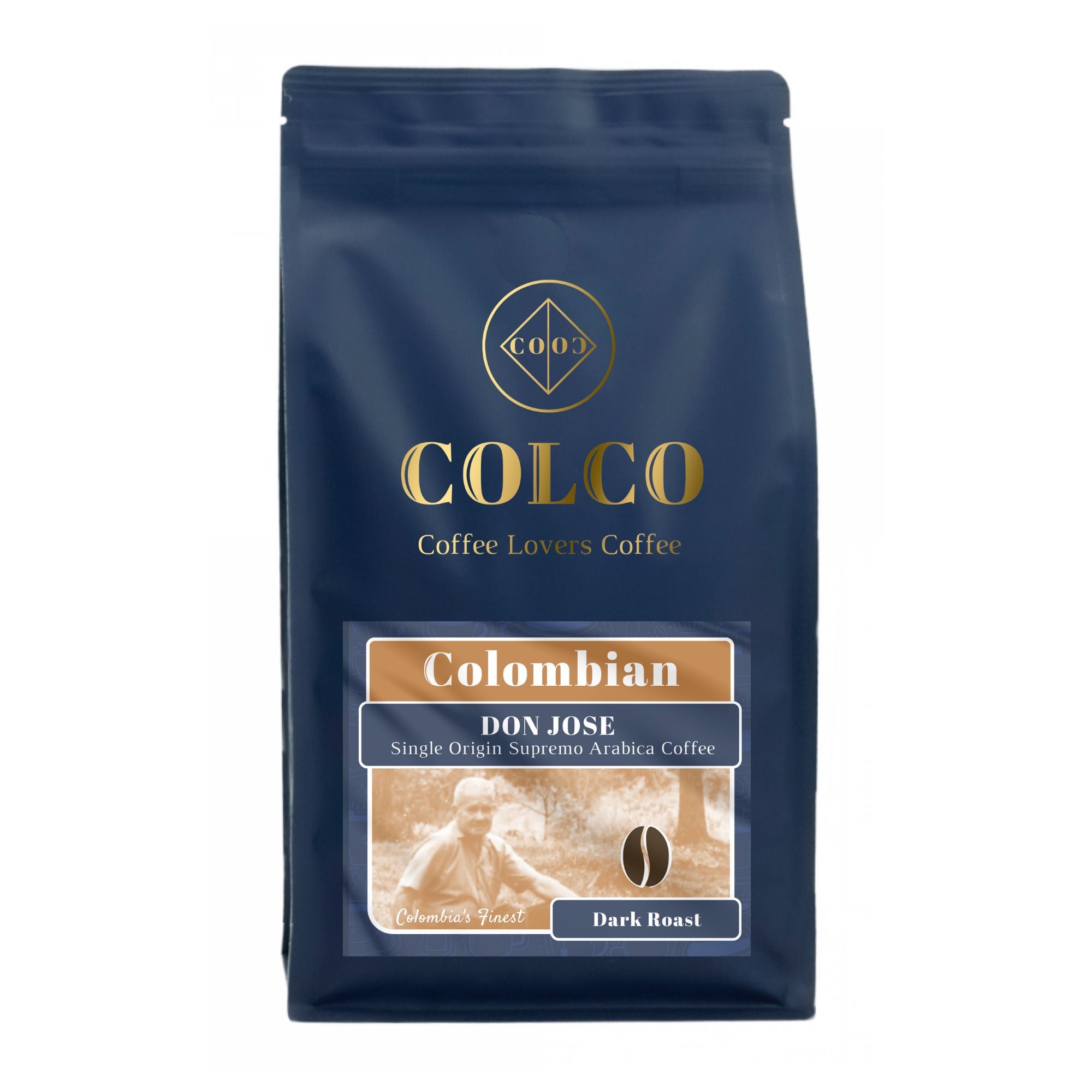 Don Jose Colombian Supremo - Dark Roasted Bold Coffee – Colco Coffee