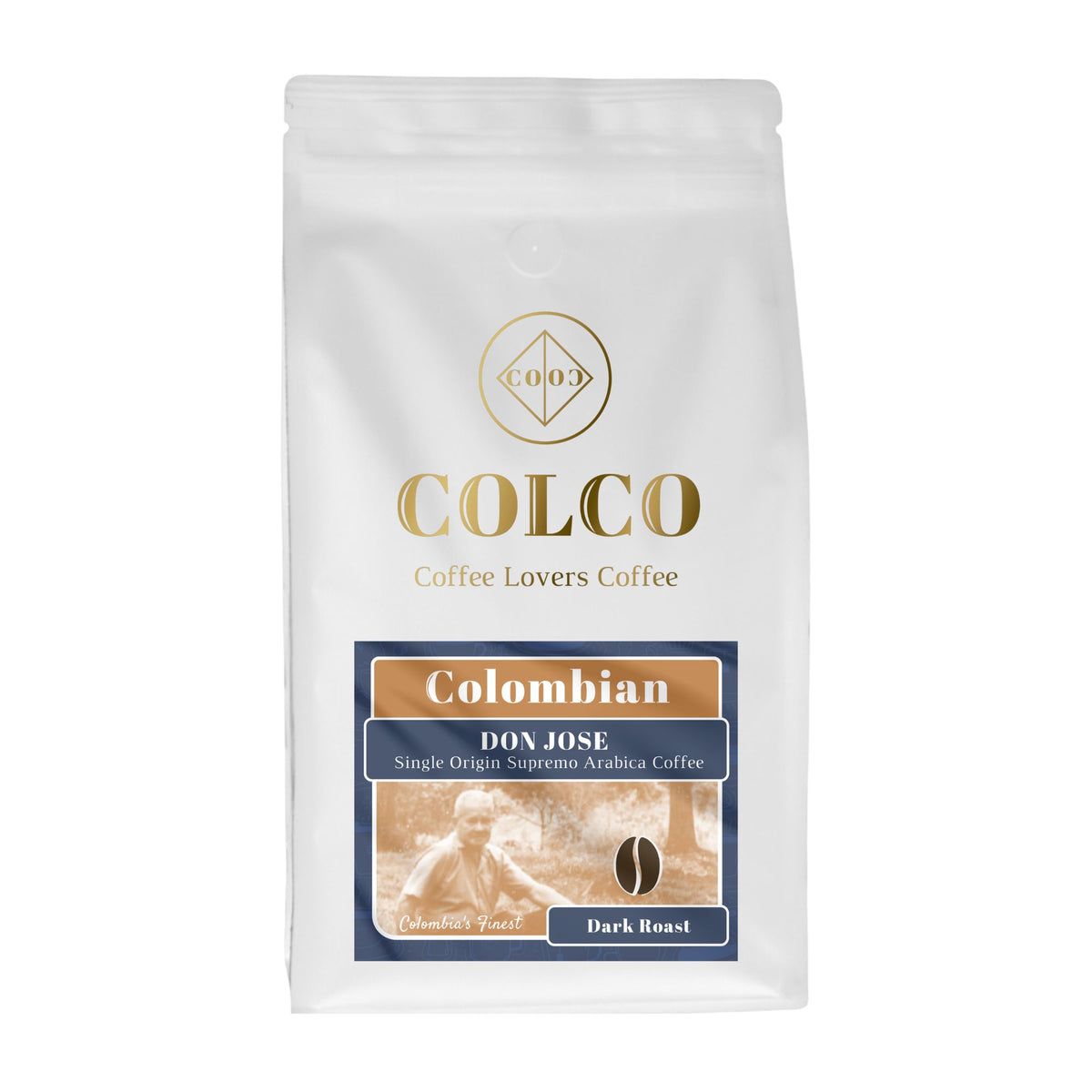 Don Jose Colombian Supremo - Dark Roasted Bold Coffee