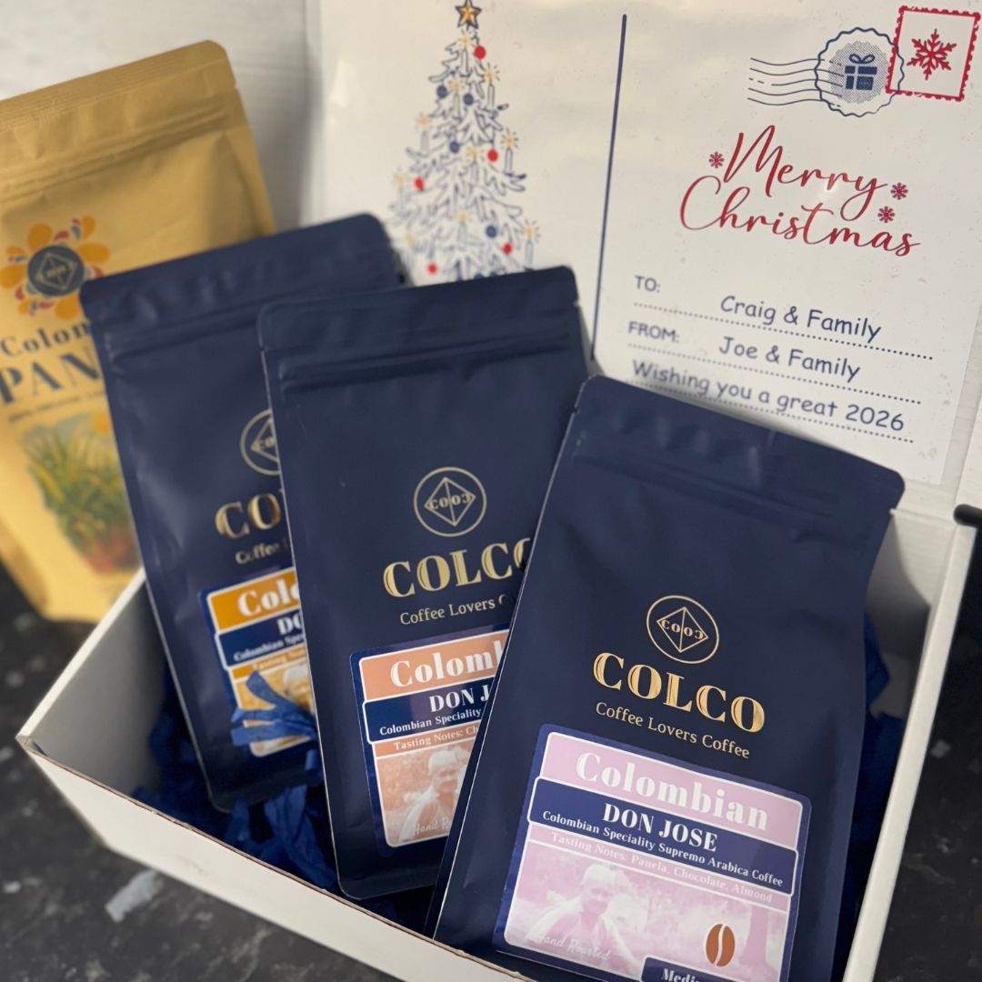 Colco Coffee Christmas Gift Box - The Colombian Bundle