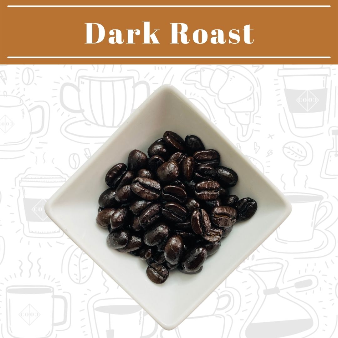 This image shows Colco Coffees Don Jose Speciality Coffee in a dark roast which has been hand roasted by their master roaster